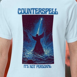 Counterspell MTG Shirt – Funny Magic the Gathering Tee – Mtg Commander Deck - Wizard Meme Graphic – RPG Blue Mage Gift – TCG Player Apparel