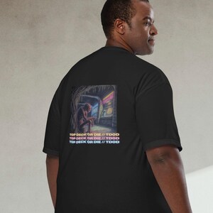 Maglietta streetwear TDOD: Cryptid Gamer, Vaporwave Dungeon Grunge