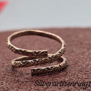 Copper ring for joint pain, Splint Knuckle Ring, Copper Arthritis Rings ,Copper Splint, ,Trigger Finger Ring.