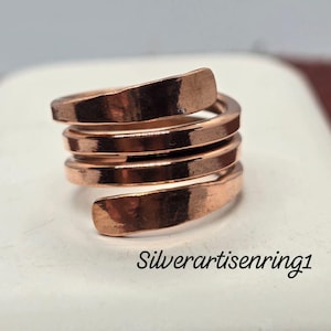 Arthritis finger splint rings Hammered Arthritis Ring Splint Ring for PIP or DIP Joint Thumb Toe Finger Rings for Unisex Stackable Ring
