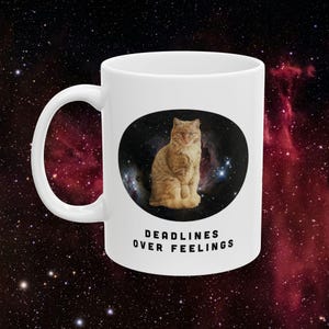 Capricorn - Zodiac Mug - Cat Astrology Mug - Horoscope Sign cup - Astrology gift for Cat Lovers - Birthday Gift - Funny Gift Idea