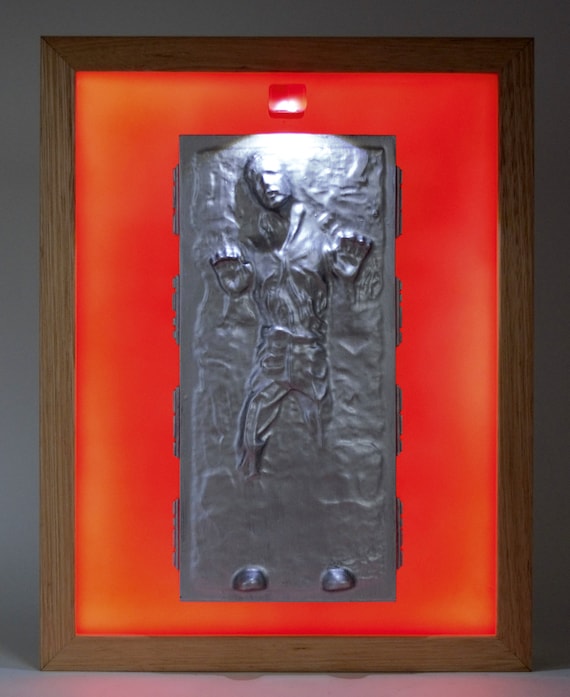 Han Solo in Carbonite. Star Wars limited edition unique 3D wax | Etsy