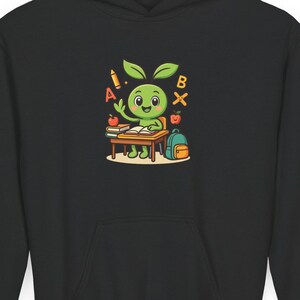 DubybyLara for kids:Cute Artist Hoodie, Youth Heavy Blend Sweatshirt, Animal Art Gift, Creative Childwear, Birthday Present, School Apparel