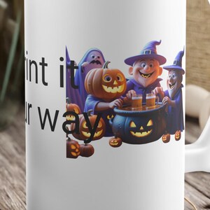 Custom Frosted Glass Beer Mug | Unique Gift for Beer Lovers, Halloween Party, Personalized Pub Glass, Fun Drinkware, Wizard Design