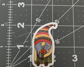 Pegatina de gnomo: Calcomanía caprichosa