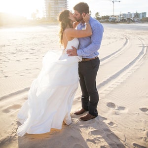 Wedding Skirt, Chiffon Skirt, Detachable Wedding Skirt, Silk Chiffon Skirt, Beach Wedding Dress, Bridal Separates