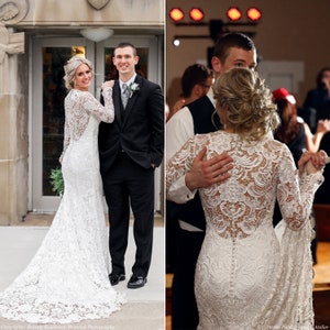 Etsy mermaid wedding dress hotsell