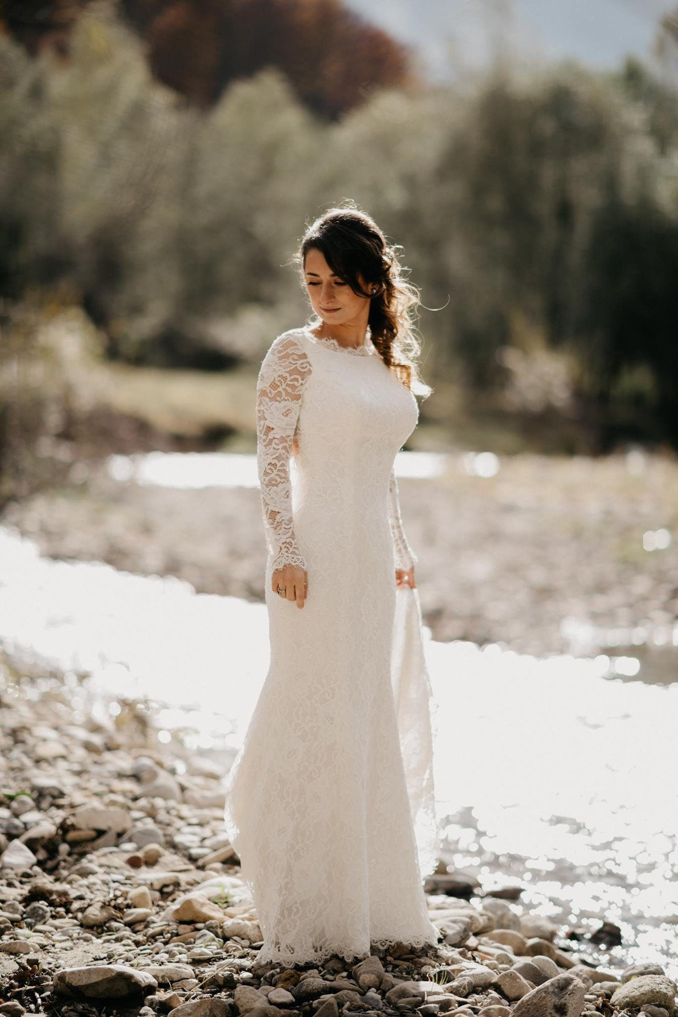 ENVÍO RÁPIDO Vestido de novia listo para enviar Vestido de - Etsy España ENVÍO RÁPIDO Vestido de novia listo para enviar Vestido de - Etsy España