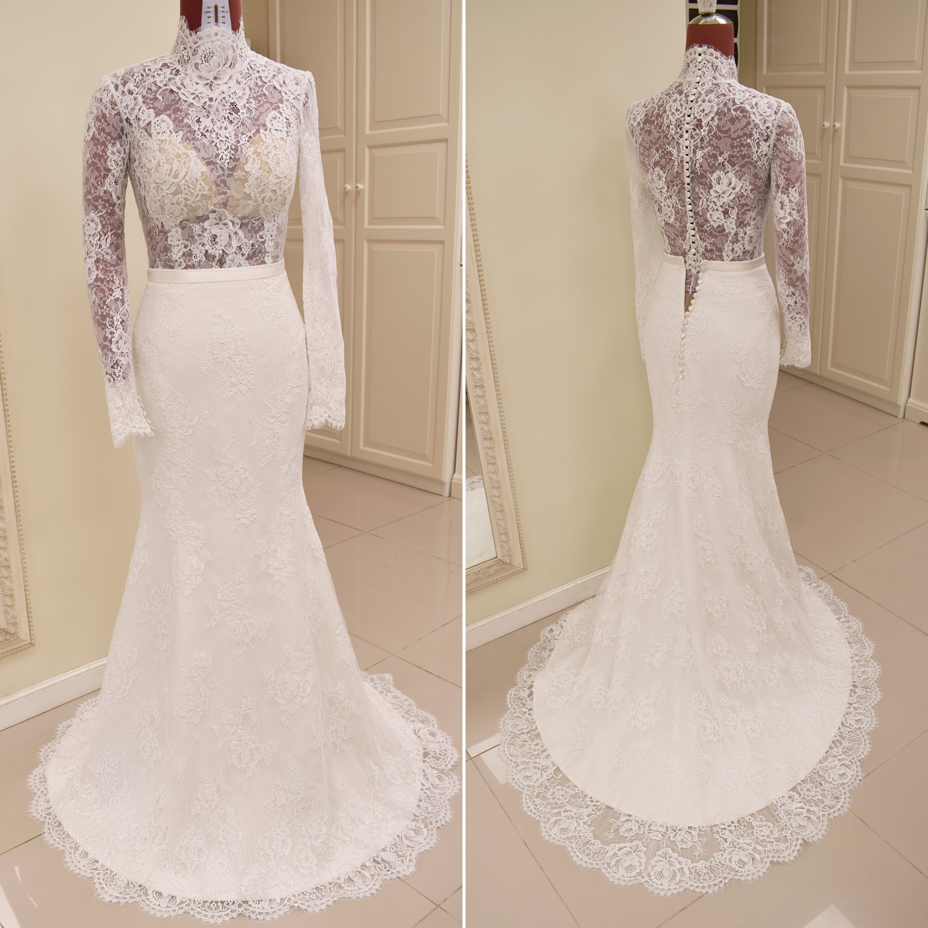 Buy Bridal Bodysuit Size S/US6 Express Shipping Wedding Bodysuit, Wedding  Dress Topper, Lace Bridal Bodysuit, Bodysuit With Long Sleeves Online in  India 