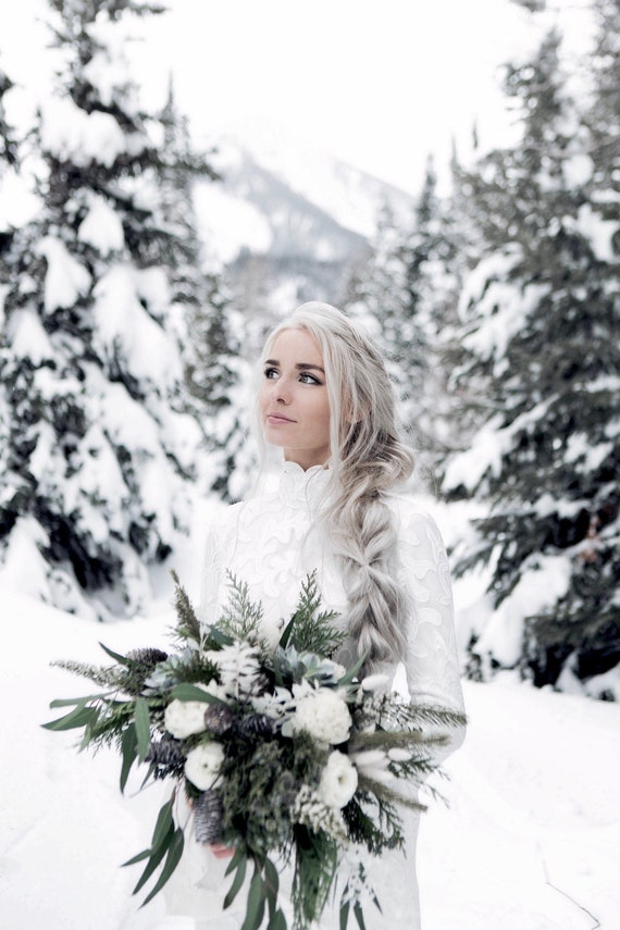 dress wedding winter