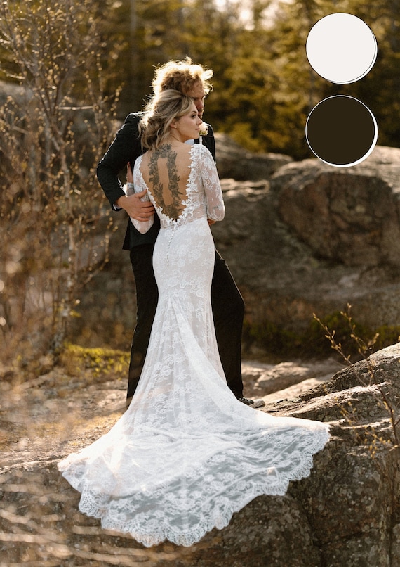Etsy brautkleid boho hotsell