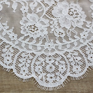 Delicate Chantilly lace