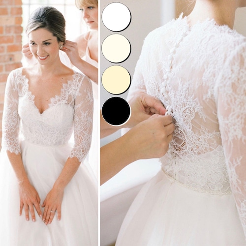 bridal lace cover up
