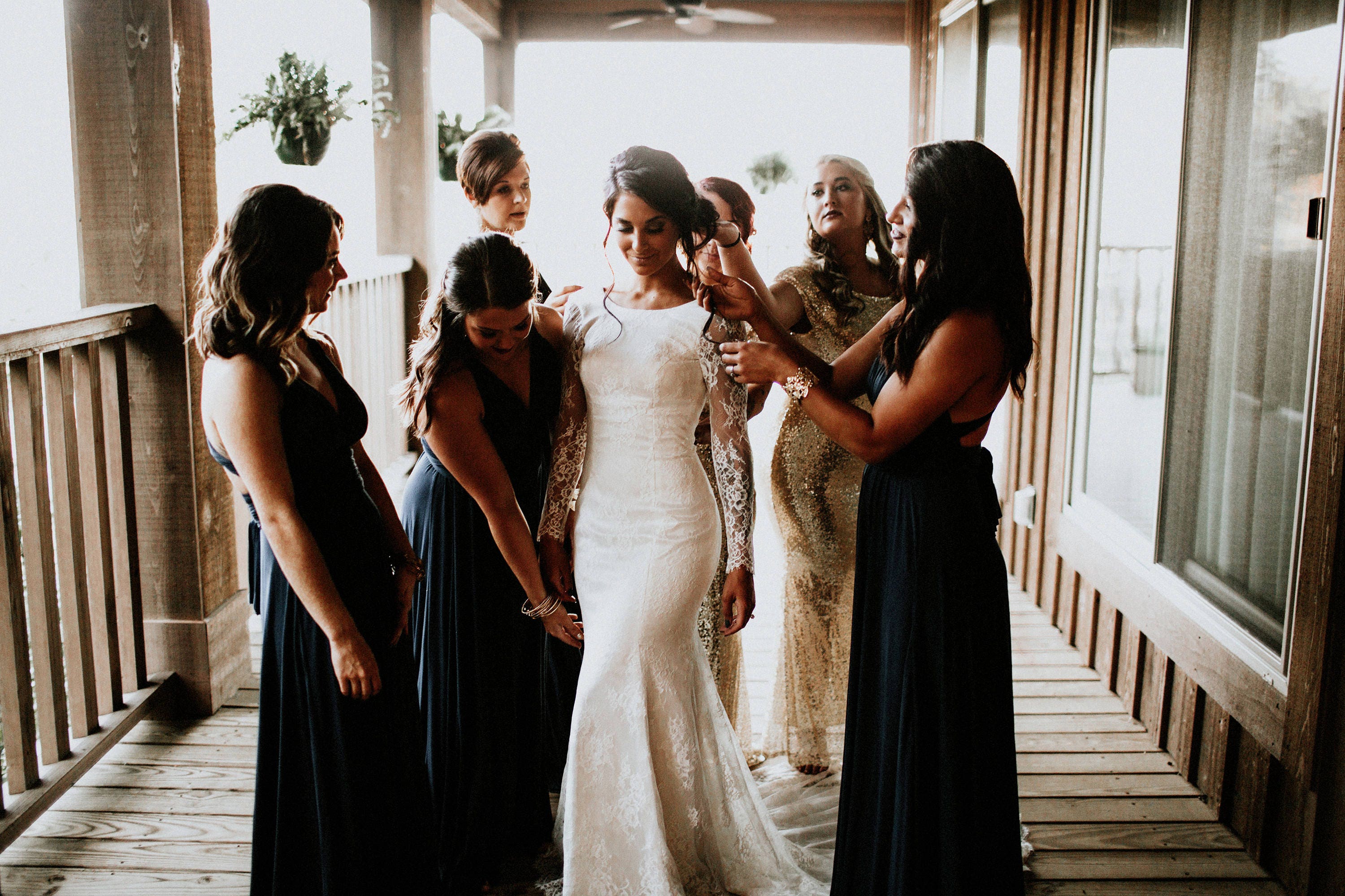 Lace Wedding Dress, Open Back Wedding Dress, Low Back