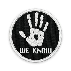 We Know, Dark Brotherhood Patch: Sew-On, Iron-On, or Velcro