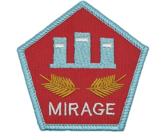 Mirage Patch: Sew-On, Iron-On, or Velcro