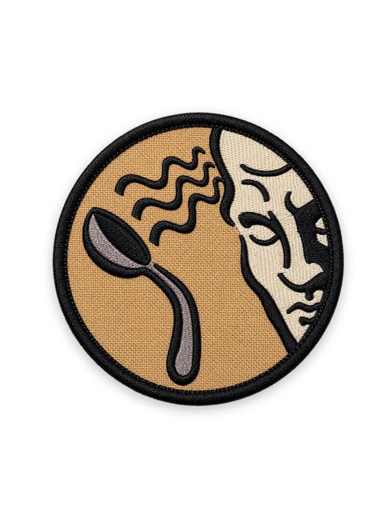 Telekinesis Plasmid Patch: Sew-On, Iron-On, or Velcro