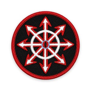 Chaos Undivided Patch: Sew-On, Iron-On, or Velcro
