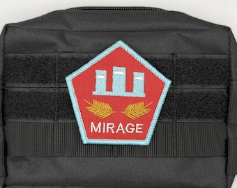 Parche Mirage: para coser, planchar o con velcro.