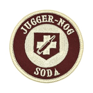 Juggernog Patch: Sew-On, Iron-On, or Velcro