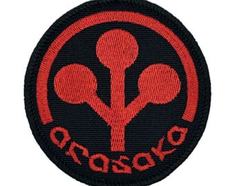 Arasaka Corporation Patch : Sew-On, Iron-On, or Velcro