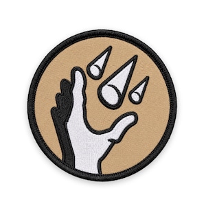 Winter Blast Plasmid Patch: Sew-On, Iron-On, or Velcro