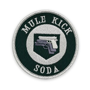 Mule Kick Patch: Sew-On, Iron-On, or Velcro