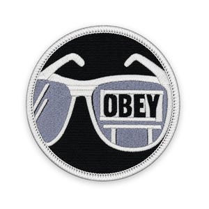 They Live Obey Patch: Sew-On, Iron-On, or Velcro