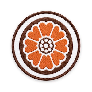Order of the White Lotus Patch: Sew-On, Iron-On, or Velcro