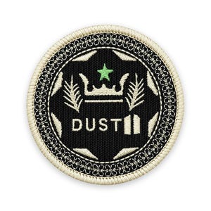 Dust II Patch: Sew-On, Iron-On, or Velcro