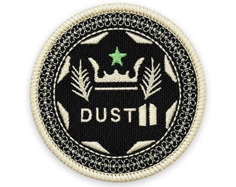 Parche Dust II: para coser, planchar o con velcro.