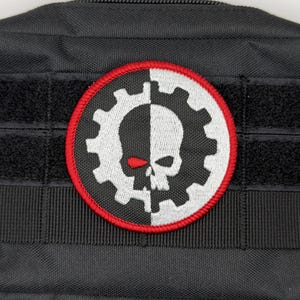 Techpriest Patch: Sew-On, Iron-On, or Velcro