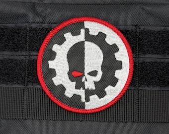 Techpriest Patch: Sew-On, Iron-On, or Velcro