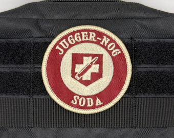 Juggernog Patch: Sew-On, Iron-On, or Velcro