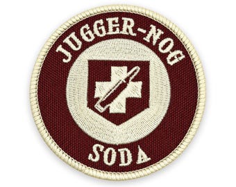 Juggernog Patch: Sew-On, Iron-On, or Velcro