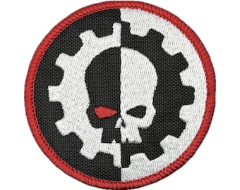 Techpriest Patch: Sew-On, Iron-On, or Velcro