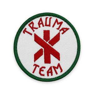 Naszywka Trauma Team: do przyszycia, naprasowania lub na rzep