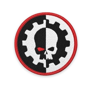 Techpriest Patch: Sew-On, Iron-On, or Velcro