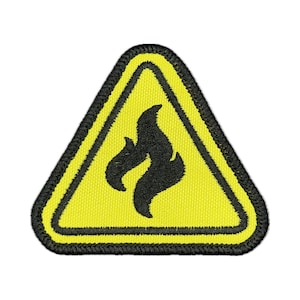 Parche inflamable: para coser, planchar o con velcro.