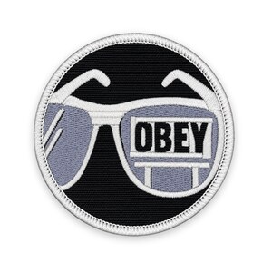 They Live Obey Patch: Sew-On, Iron-On, or Velcro