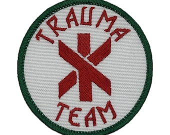 Trauma Team Patch : Sew-On, Iron-On, or Velcro