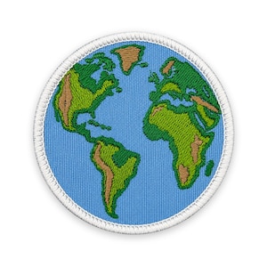 Earth Upgrade Patch: Zum Aufnähen, Aufbügeln oder mit Klettverschluss