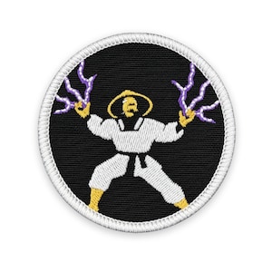 Classic Raiden Victory Patch: Sew-On, Iron-On, or Velcro