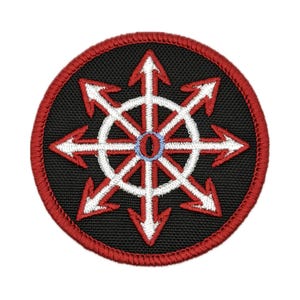 Chaos Undivided Patch: Sew-On, Iron-On, or Velcro