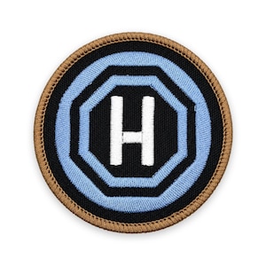 Home Teleport Patch: Sew-On, Iron-On, or Velcro