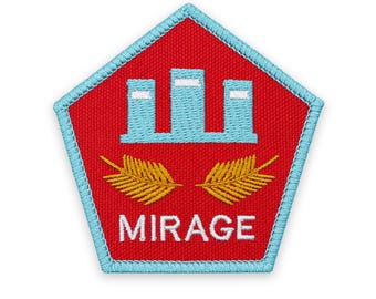 Mirage Patch: Sew-On, Iron-On, or Velcro