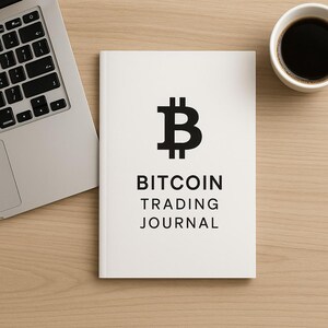 Bitcoin Trading Journal Template | Crypto Trade Log & Emotional Tracker | Digital Download for Crypto Traders