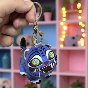 Derpy Tiger Plush Toy Kpop Demon Hunters, Derpy Tiger Plushie Doll, Stuffed Game Soft Pillow, Toy Kids Gifts