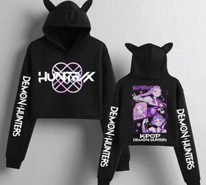 Sweatshirt K-Pop Hunters Vintage - Style Y2K Streetwear, Imprimé Tigre - Sweat Manches Longues Unisexe