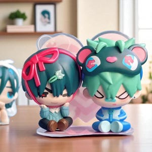 Alien Stage Free Stage Blind Box Series Mizi Sua Ivan Till Luka Hyuna Anime Figure Model Peripheral Collection Decoration Toys